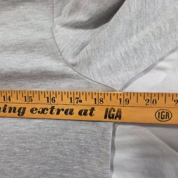 EUC LOFT LIGHT GREY MOCK NECK SOFT LONGSLEEVES TOP SIZE M - Picture 13 of 14